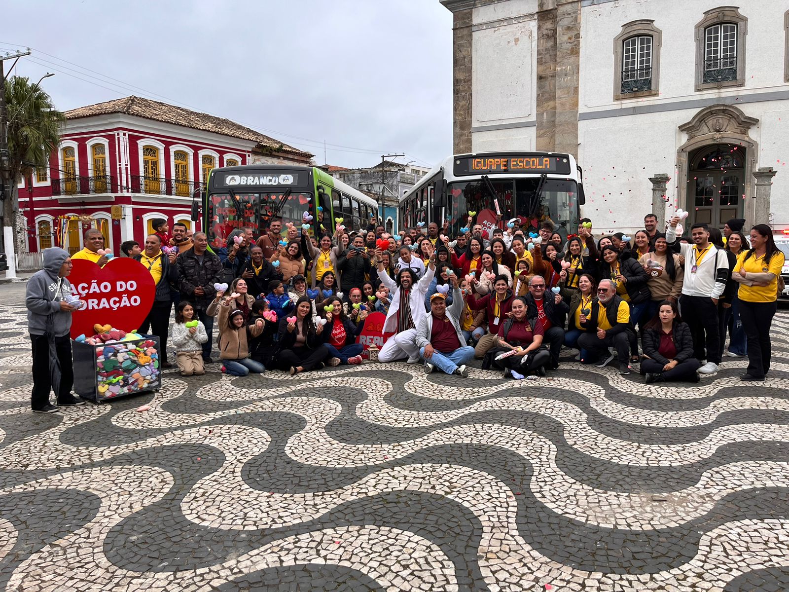 Ação do Coração 2024 Aquece Corações em Tarde Fria em Iguape