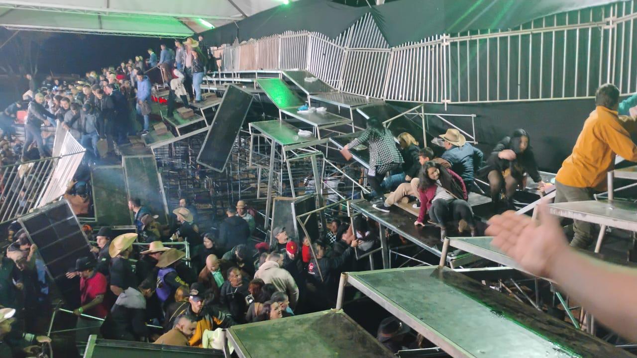 Grave acidente durante Expo Eldorado 2025 mobiliza socorristas e gera pânico entre os participantes