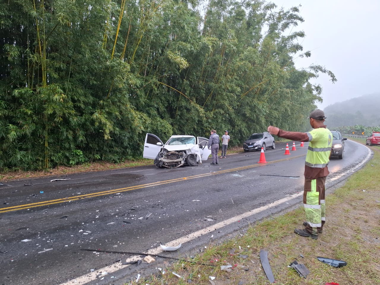 Gravíssimo Acidente em Itimirim, Iguape: Possível Vítima Fatal e Equipes de Emergência no Local