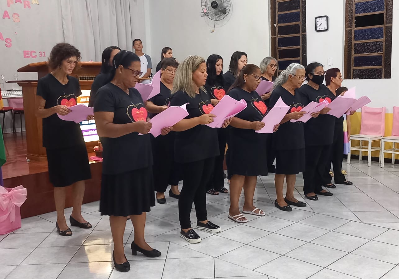 Igreja Quadrangular de Iguape celebra 11 anos do Grupo Missionário de Mulheres