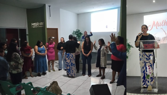 O Culto de Mulheres na Igreja Missão Apoio Inspira com Mensagem Avassaladora