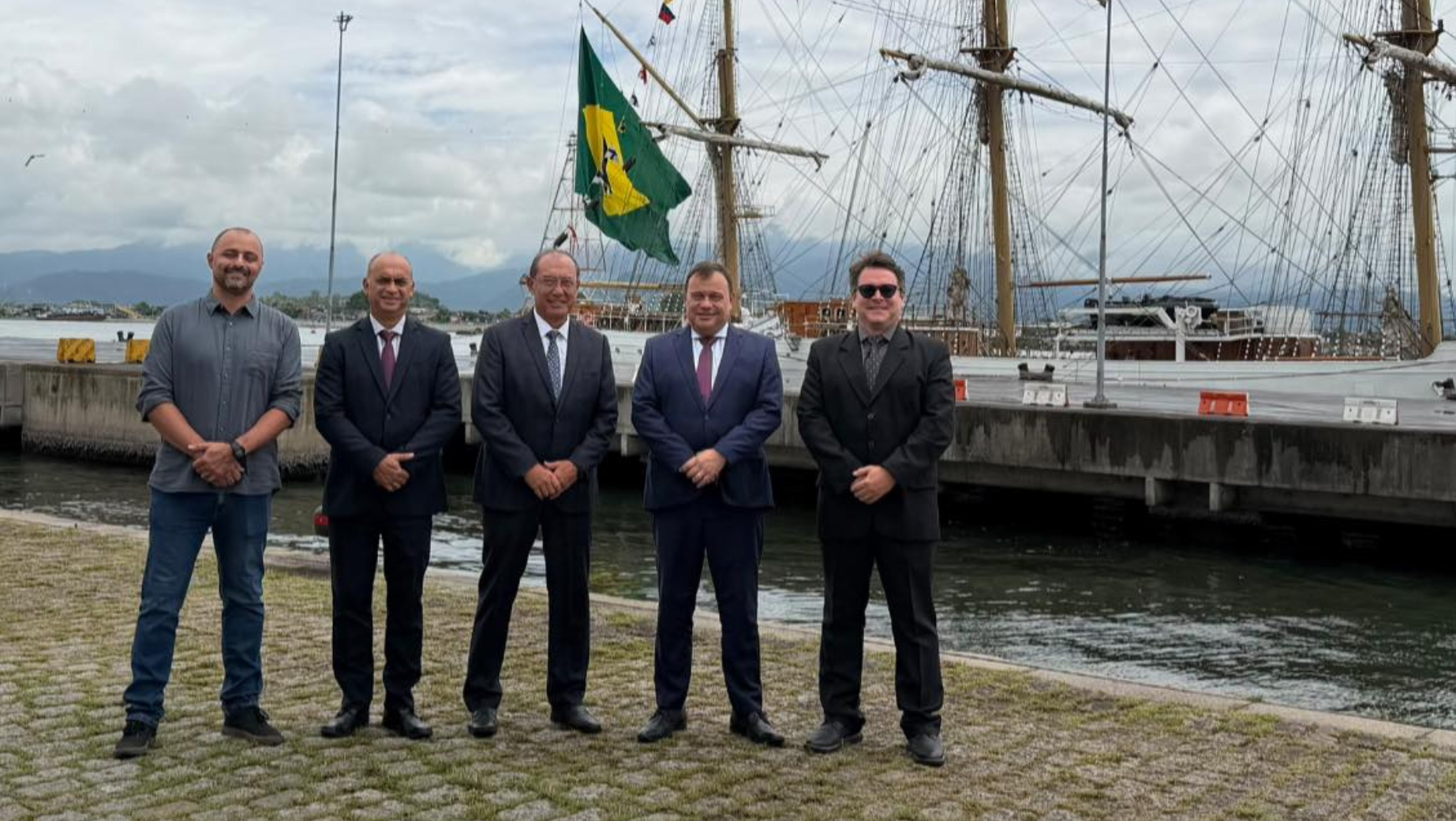Prefeitura de Iguape participa de cerimônia de Passagem de Comando da Capitania dos Portos de São Paulo