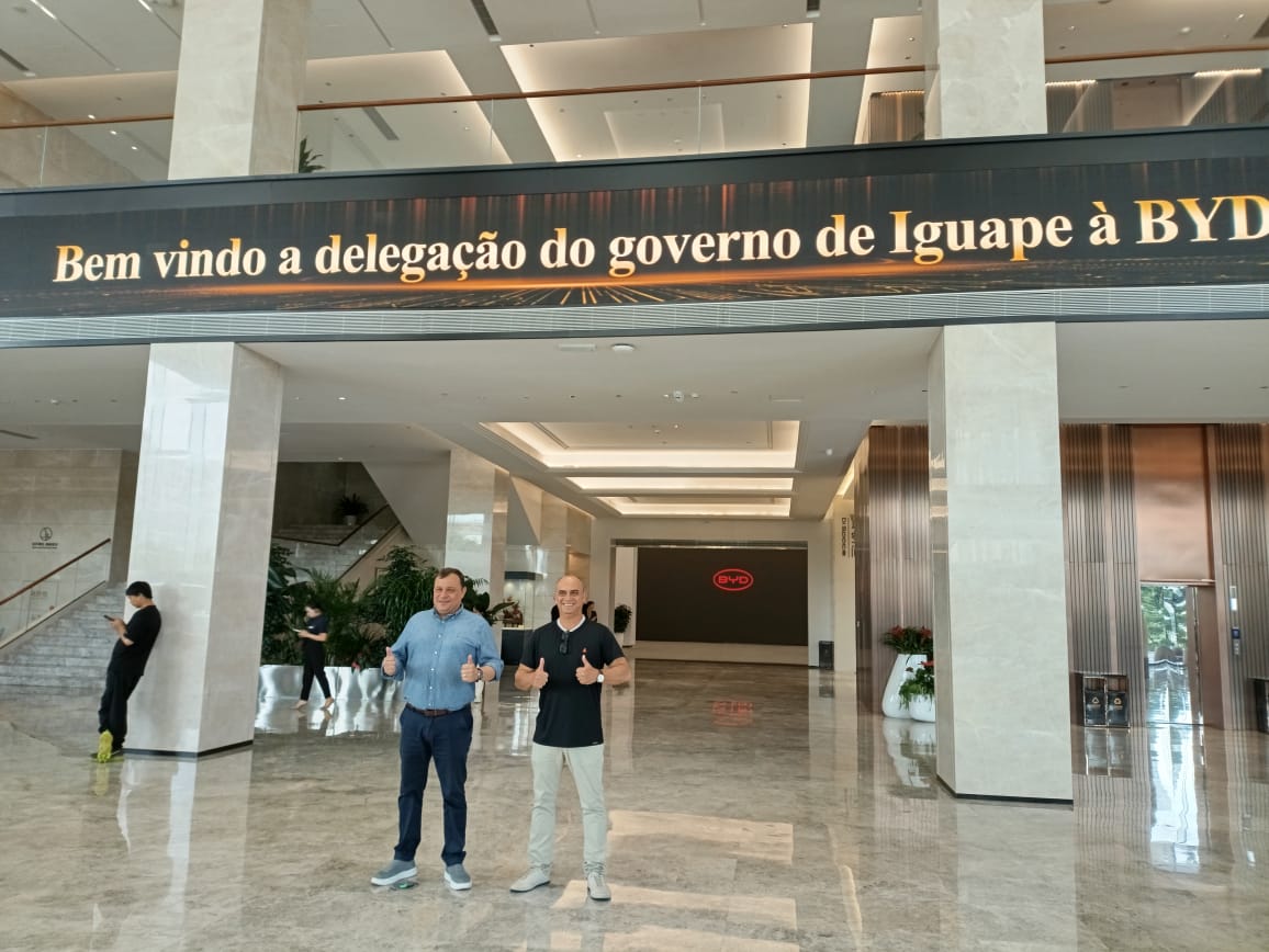 Salvador, prefeito de Iguape, integra comitiva brasileira que participa da Canton Fair 2025